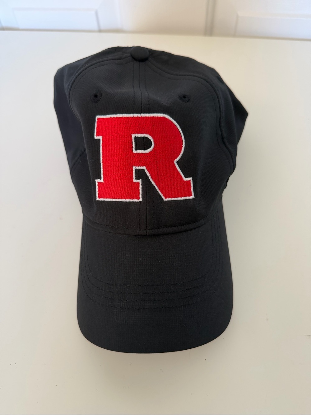 Rutgers University Black Dri-Fit Nike Legacy 91 Logo Hat Cap - Adjustable